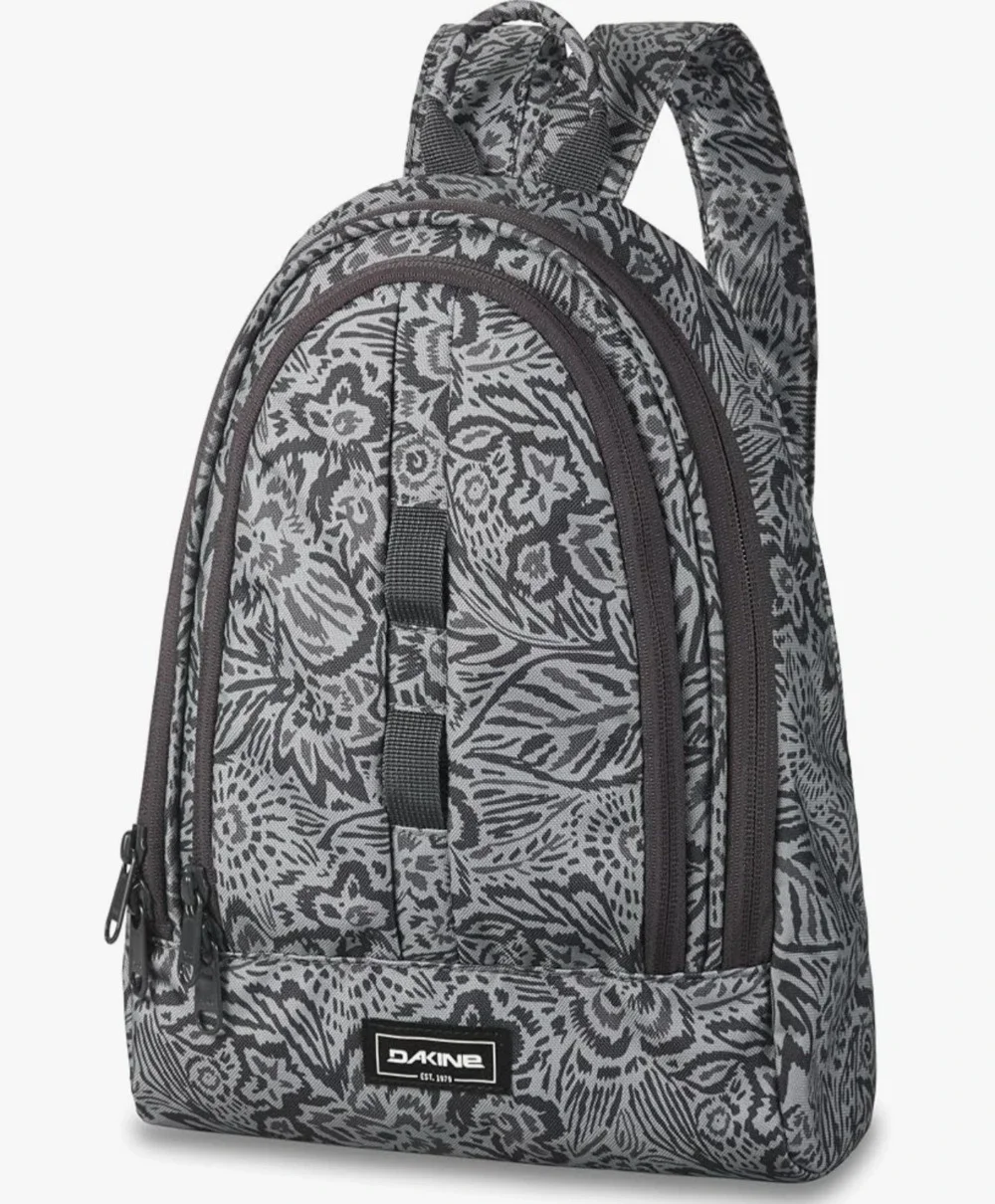 Dakine Cosmo 6.5L Backpack Mini Travel Daypack Petal Maze Grey floral